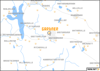 map of Gardner