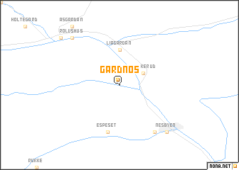 map of Gardnos