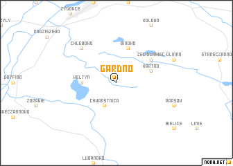 map of Gardno