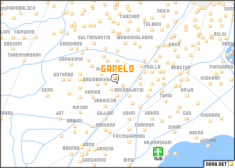 map of Garelo
