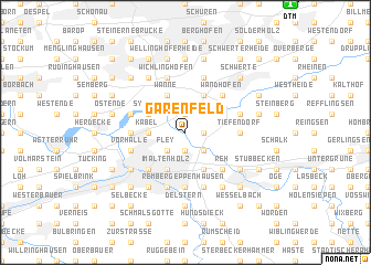map of Garenfeld