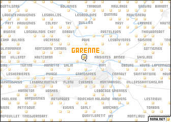 map of Garenne