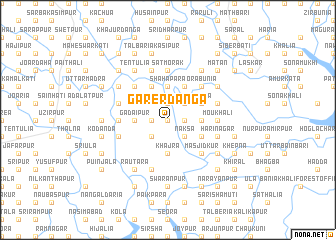 map of Garerdānga