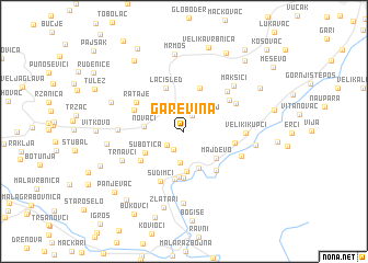 map of Garevina