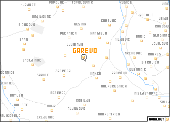 map of Garevo