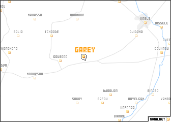 map of Garey