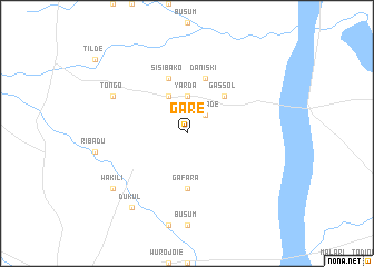 map of Gare