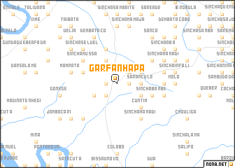 map of Garfanhapa