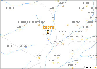 map of Garfa