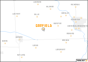 map of Garfield