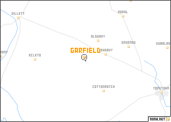 map of Garfield