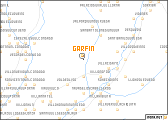 map of Garfín