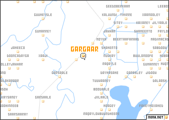 map of Gargaar