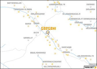 map of Gargahī