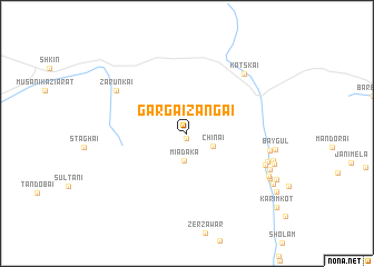 map of Gargai Zangai