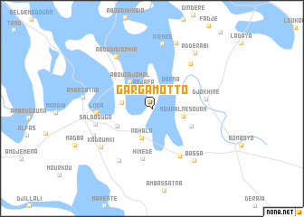 map of Gargamotto