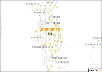 map of Garganto
