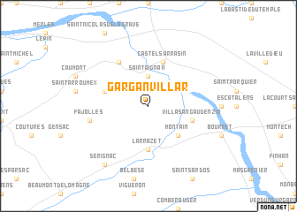 map of Garganvillar