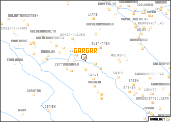 map of Gargar