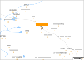 map of Garhar