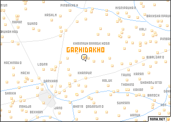 map of Garhi Dakho