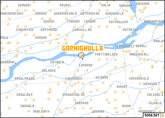 map of Garhi Ghulla