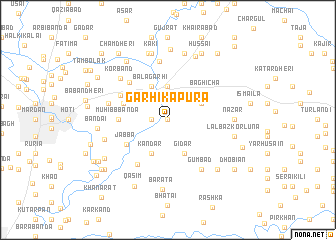map of Garhi Kapūra