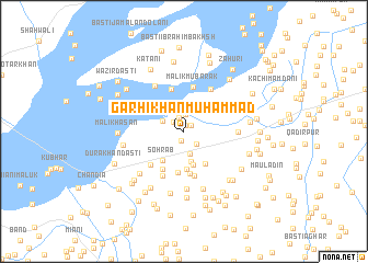 map of Garhi Khān Muhammad