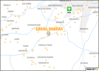 map of Garhi Lohārān