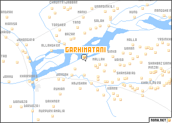 map of Garhi Matani