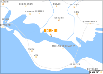 map of Garhīni