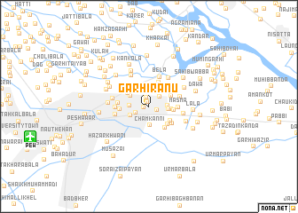 map of Garhi Rānu