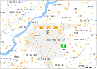 map of Garhi Shāhu