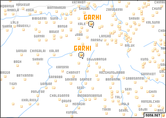 map of Garhi