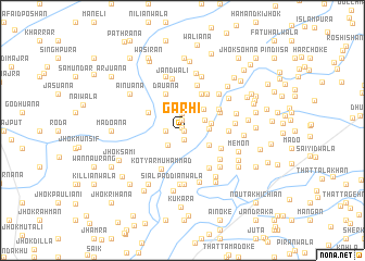 map of Garhi