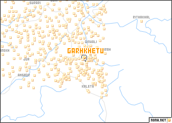 map of Garhkhetu