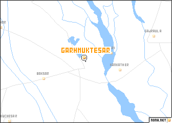 map of Garhmuktesar