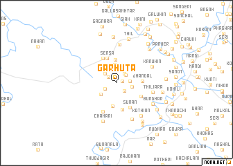 map of Garhuta