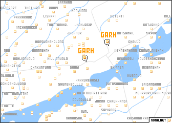 map of Garh