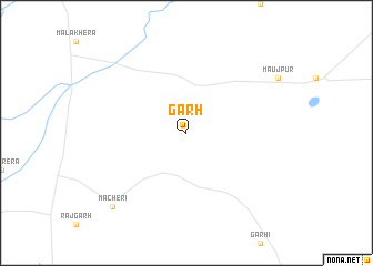 map of Garh