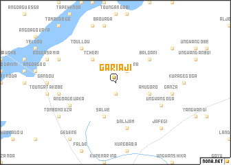 map of Gari Aji