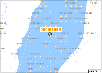 map of Gari Ataèr