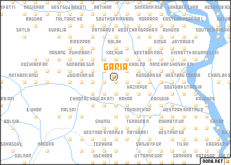 map of Garia