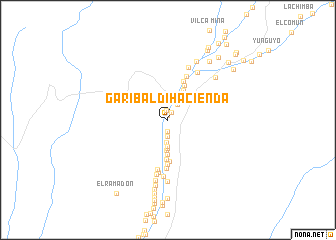 map of Garibaldi Hacienda