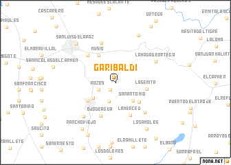 map of Garibaldi