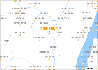 map of Gari Bawa