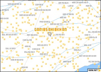 map of Garib Sāhib Khān