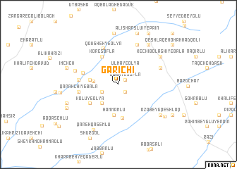map of Garīchī