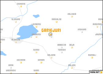 map of Gariejuri