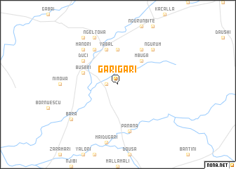 map of Garigari